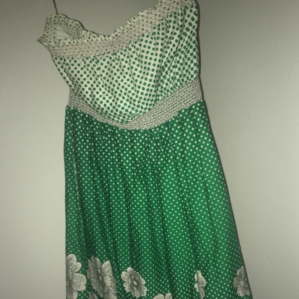 Anthropology Maeve Strapless Dress